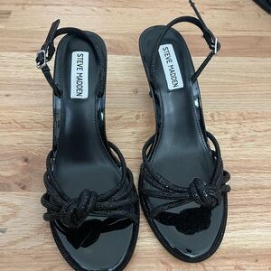 Steve Madden Black Women's Sandals